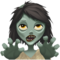 Woman Zombie emoji on Apple
